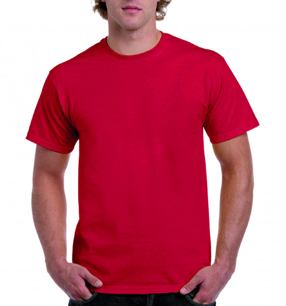 Gildan Ultra Cotton T-Shirt - red - XL